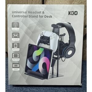 KDD Headphone Stand, Controller Holder & Headset Holder for Desk, Earphone Stand